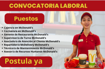 Vacantes Disponibles en McDonald’s: Oportunidades en Diversos Puestos